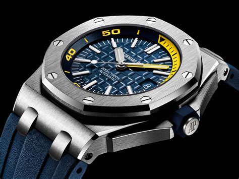 audemars piguet royal oak offshore diver blu|royal oak offshore diver price.